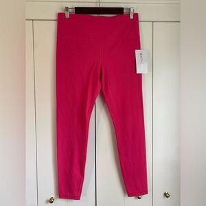 Athleta Ultra High‎ Rise Elation Tight Leggings Pink Size Large
